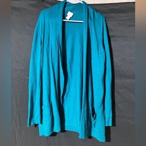 Teal Cardigan